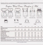 Chery Williams Patterns Empire Waist Dress, Pinafore, & Bib