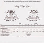 Chery Williams Patterns Lacy Bow Dress
