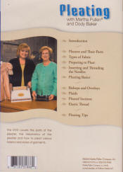 Pleating with Marthe Pullen and Dody Baker