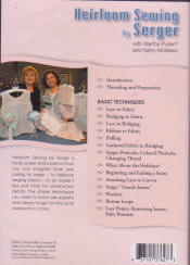 Heirloom Sewing by Serger