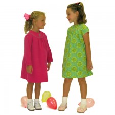 #281 Rose by Children's Corner is a great round-yoked dress!